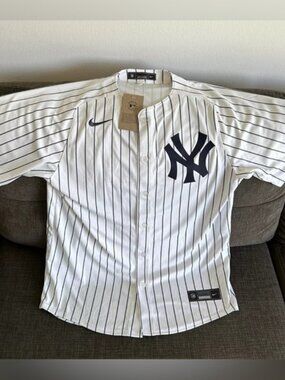 Nike Authentic Pinstripe New York Yankees Anthony Volpe #11 Jersey